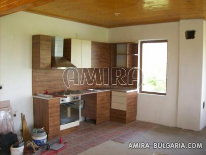 Bulgarian house with open panorama kitchen
