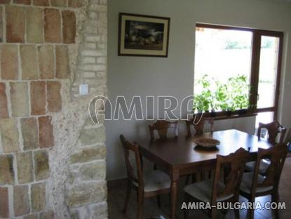 Furnished house in authentic Bulgarian style dining area