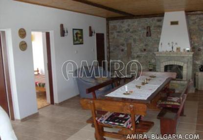 Stone house in authentic Bulgarian style living room