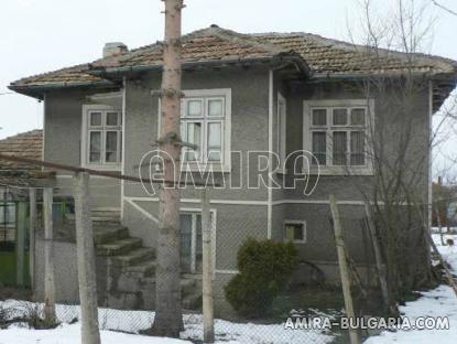 Bulgarian house in a big village