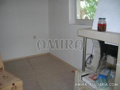 Villa with pool and sea view in Balchik fireplace