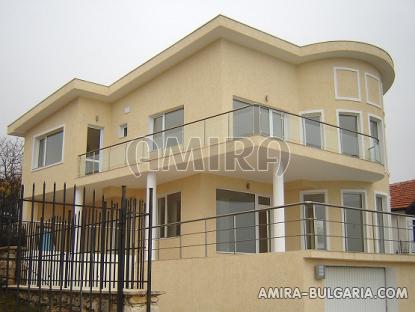 First line sea view villa in Balchik Bulgaria front