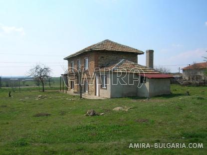 Renovated house in a big Bulgarian village back