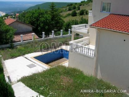 Huge sea view villa in Balchik pool